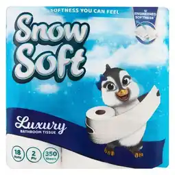 Pick n Pay Liquor Snowsoft 2 Ply Toilet Paper 18s offer