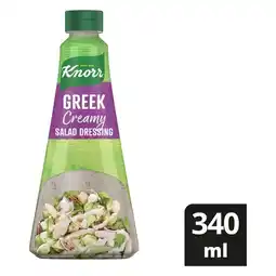 Pick n Pay Liquor Knorr Creamy Greek Salad Dressing 340ml offer