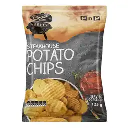 Pick n Pay Liquor PnP Steakhouse Chips 125g offer