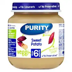 Pick n Pay Liquor Purity Jar Sweet Potato 125ml from 7 Months offer