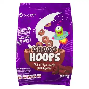 Pick n Pay Liquor Froozels Chocolate Hoops 350g offer