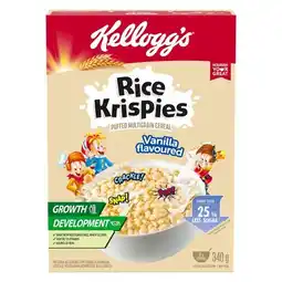 Pick n Pay Liquor Kellogg's Rice Krispies Vanilla Cereal 340g offer