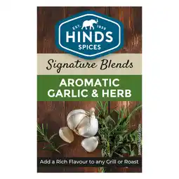 Pick n Pay Liquor Hinds Spices Aromatic Garlic & Herb Signature Blends 75g offer