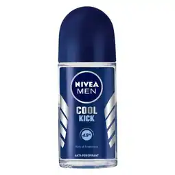 Pick n Pay Liquor Nivea Men Cool Kick Roll On 50ml offer