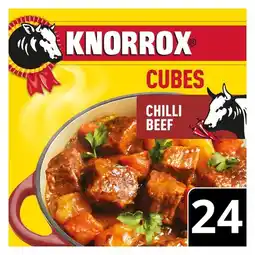 Pick n Pay Liquor Knorrox Chilli Beef Stock Cubes 24 x 10g offer