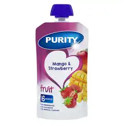 Pick n Pay Liquor Purity Pouch Mango & Strawberry 110ml from 6 Months offer
