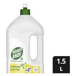 Pick n Pay Liquor Handy Andy Lemon Multipurpose Cleaning Cream 1.5l offer