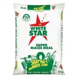 Pick n Pay Liquor White Star Super Maize Meal 10kg offer