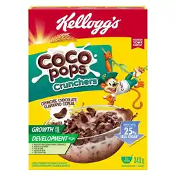 Pick n Pay Liquor Kellogg's Coco Pops Crunchers Cereal 340g offer