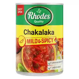 Pick n Pay Liquor Rhodes Chakalaka Mild & Spicy 400g offer