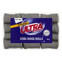 Pick n Pay Liquor PnP Ultra Steelwool Rolls 100g offer