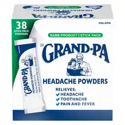 Pick n Pay Liquor Grand-pa Headache Powder Regular Stick Pack 38 Pack offer