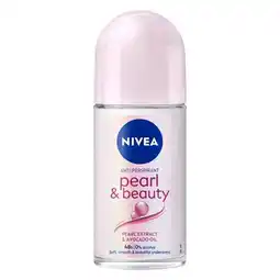 Pick n Pay Liquor Nivea Pearl & Beauty Roll-On 50ml offer