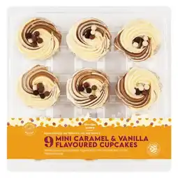Pick n Pay Liquor PnP Mini Caramel & Vanilla Cupcakes 9 Pack offer