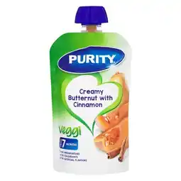 Pick n Pay Liquor Purity Pouch Creamy Butternut with Cinnamon 110ml from 6 Months offer