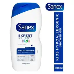 Pick n Pay Liquor Sanex Dermo Kids Bath & Shower Gel 500ml offer