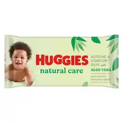 Pick n Pay Liquor Huggies Natural Care Baby Wet Wipes Single Pack 56 Wipes offer