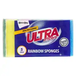 Pick n Pay Liquor PnP Ultra Rainbow Sponges 5 Pack offer