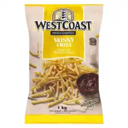 Pick n Pay Liquor West Coast Skinny Fries 7mm 1Kg offer