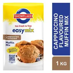Pick n Pay Liquor Snowflake Easy Mix Cappuccino Flavoured Muffin Mix 1kg offer