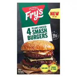 Pick n Pay Liquor Fry's 4 Plant Based Smash Burgers 320g offer