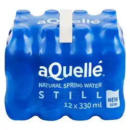 Pick n Pay Liquor aQuelle Natural Still Water 330ml x 12 offer