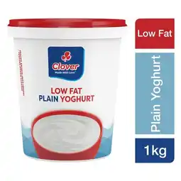 Pick n Pay Liquor Clover Low Fat Plain Yoghurt 1kg offer
