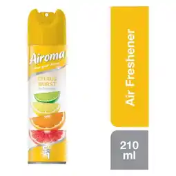 Pick n Pay Liquor Airoma Aerosol Citrus Burst 210ml offer