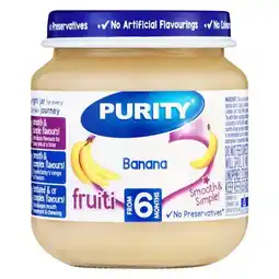 Pick n Pay Liquor Purity Jar Bananas 125ml from 7 Months offer