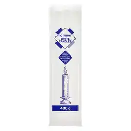 Pick n Pay Liquor No Name White Candles 400g offer