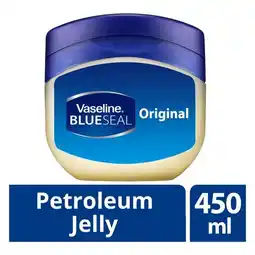 Pick n Pay Liquor Vaseline Blue Seal Original Hypoallergeic Pure Petroleum Jelly 450ml offer
