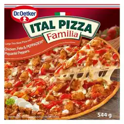 Pick n Pay Liquor Dr Oetker Ital Pizza Classic Familia Chicken, Feta & Peppadew Pizza 544g offer