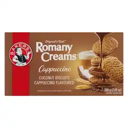 Pick n Pay Liquor Bakers Romany Creams Cappuccino 200g offer