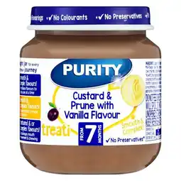 Pick n Pay Liquor Purity Infant Custard & Prune Dessert 125ml offer