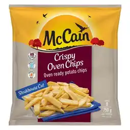 Pick n Pay Liquor Mccain Steakhouse Cut Crispy Oven Chips 750g offer