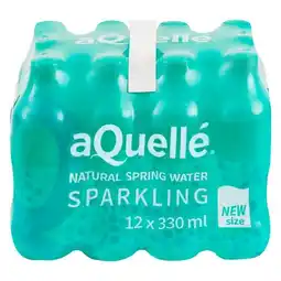 Pick n Pay Liquor aQuelle Natural Sparkling Water 12 x 330ml offer