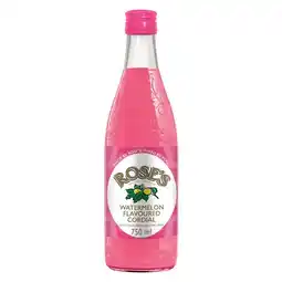 Pick n Pay Liquor Rose's Watermelon Flavoured Cordial 750ml offer