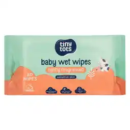 Pick n Pay Liquor PnP Tiny Tots Baby Wet Wipes Fragranced 80s offer