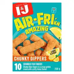 Pick n Pay Liquor I&J Air-Fri'kn Amazing Lemon Flavour Frozen Chunky Dippers 250g offer