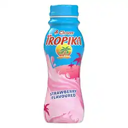 Pick n Pay Liquor Clover Tropika Strawberry Dairy Snack 250g offer