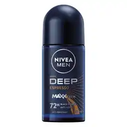 Pick n Pay Liquor Nivea Deodorant Roll On Deep Espresso 50ml offer