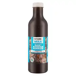 Pick n Pay Liquor PnP Let's Cook Braai Smokey Barbeque Marinade 750ml offer