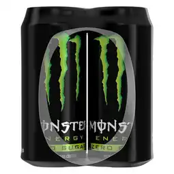 Pick n Pay Liquor Monster Energy Zero Sugar Energy Drink 4 x 500ml offer