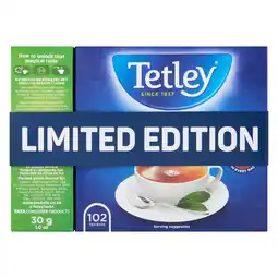 Pick n Pay Liquor Tetley Black & Green Combo Tea 122 Pack offer