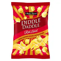 Pick n Pay Liquor Baker Street Diddle Daddle Lemon Flavoured Caramel Popcorn 150g offer