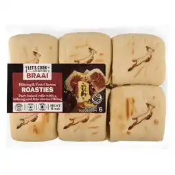 Pick n Pay Liquor PnP Let's Cook Braai Biltong & Feta Roastie 6 Pack offer