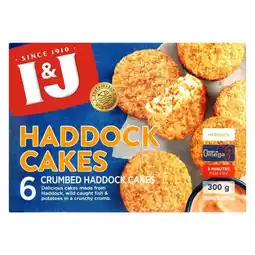 Pick n Pay Liquor I&J Haddock Fish Cakes 300g offer