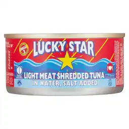 Pick n Pay Liquor Lucky Star Shredded Tuna in Water 170g offer