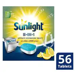 Pick n Pay Liquor Sunlight Automatic Dishwashing Tablets 56 Pack offer