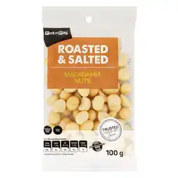 Pick n Pay Liquor PnP Macadamia Nuts Roastd & Salted 100g offer
